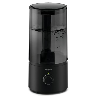 raydrop Humidifiers for Bedroom, Cool Mist Humidifiers for Babies, 1.70L Quiet Ultrasonic Humidifier, Space-Saving, Filterless, Auto Shut Off - (0.45 Gallon, US 110V)